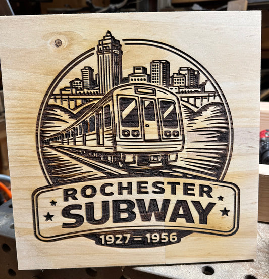 Wall Hanging - Rochester Subway